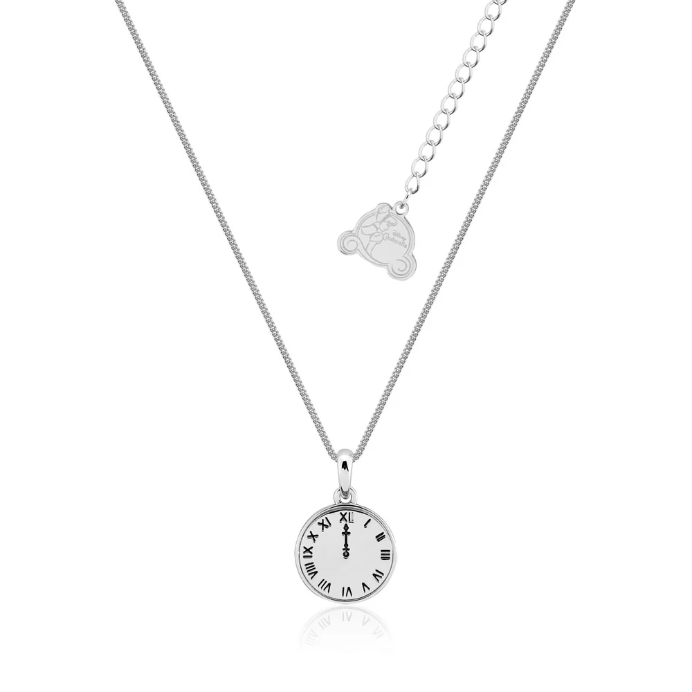 Disney Princess Cinderella White GP Midnight Dreaming Reversible Pendant On Chain