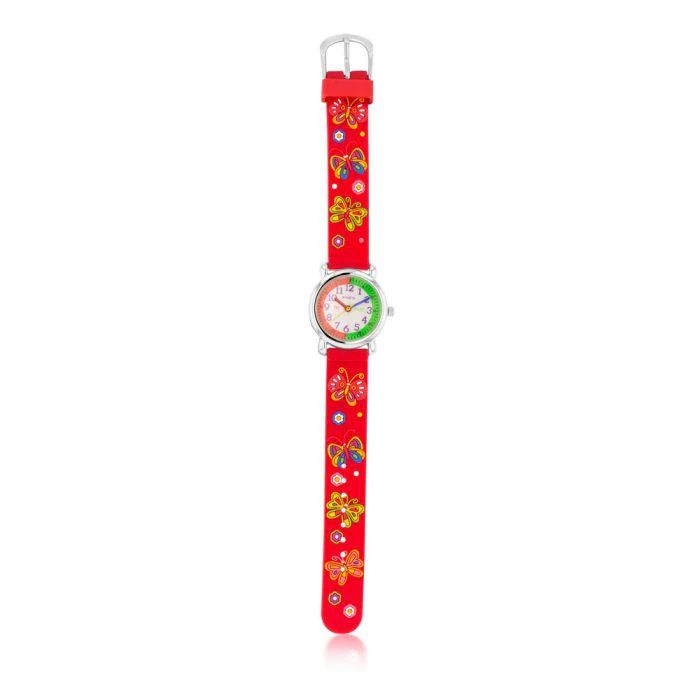 ECC Kids Red Butterfly Watch - Image 2