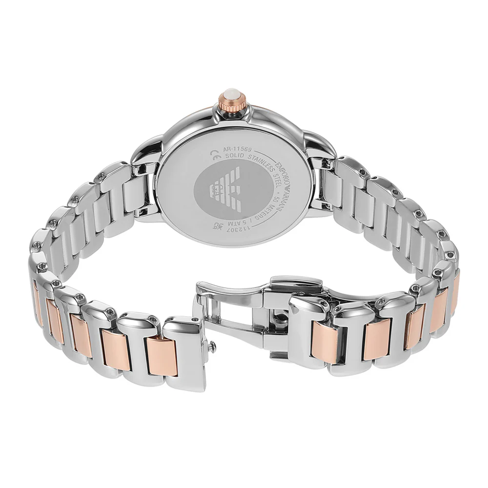 Emporio Armani AR11569 Mia Two Tone Womens Watch - Image 5