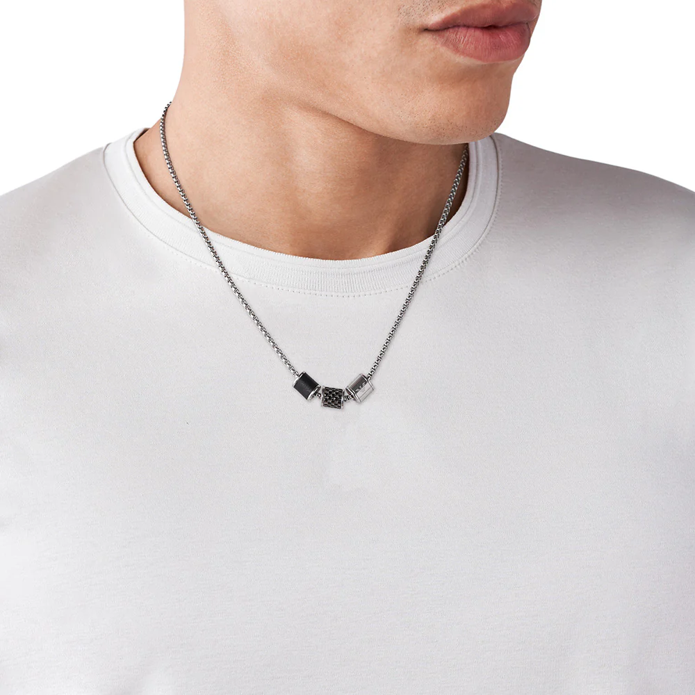 Emporio Armani Stainless Steel Key Basic Chain - Image 4