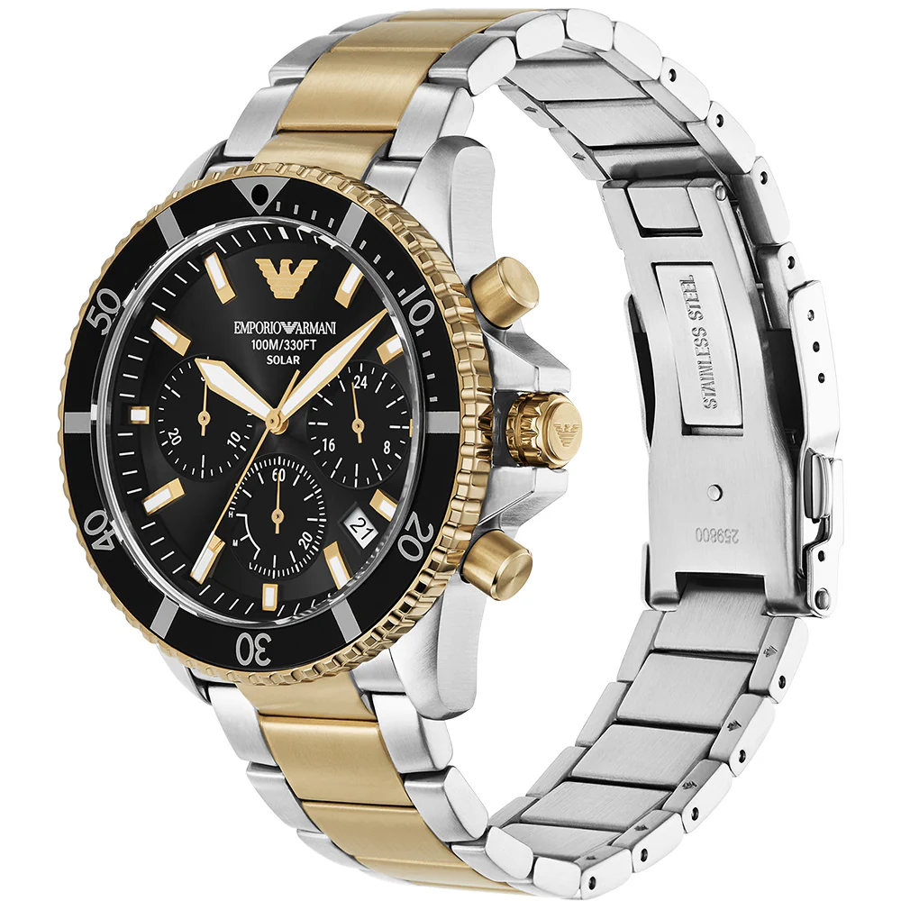 Emporio Armani World Explorer AR11680 Solar Chronograph - Image 2