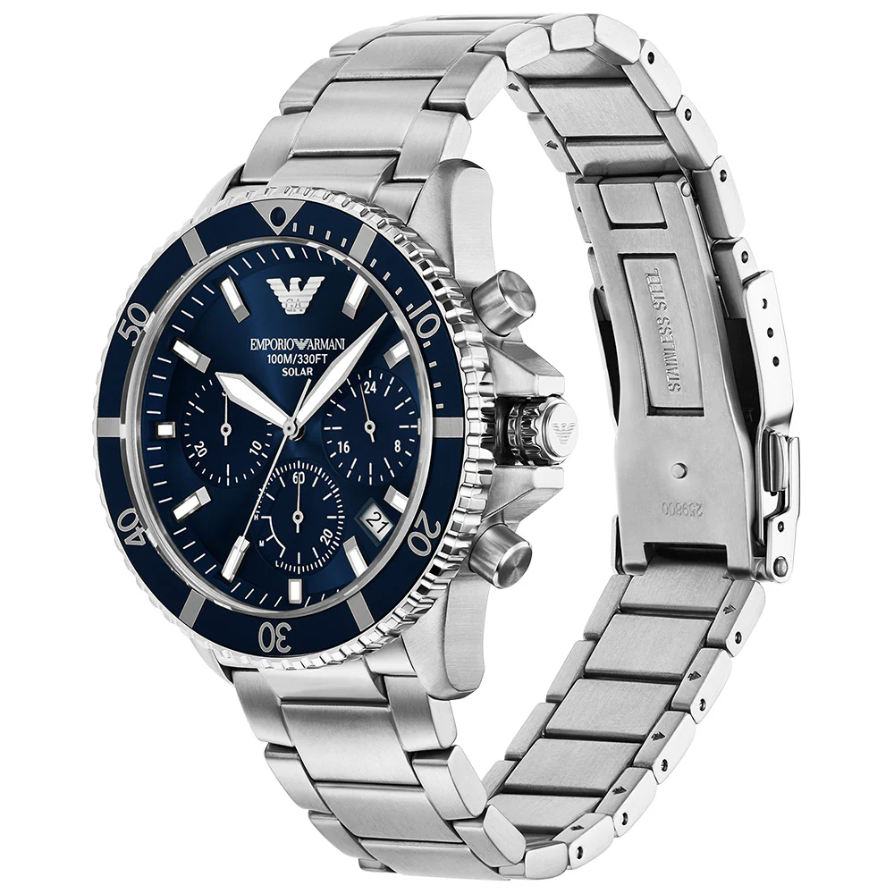 Emporio Armani World Explorer AR11681 Solar Chronograph - Image 2
