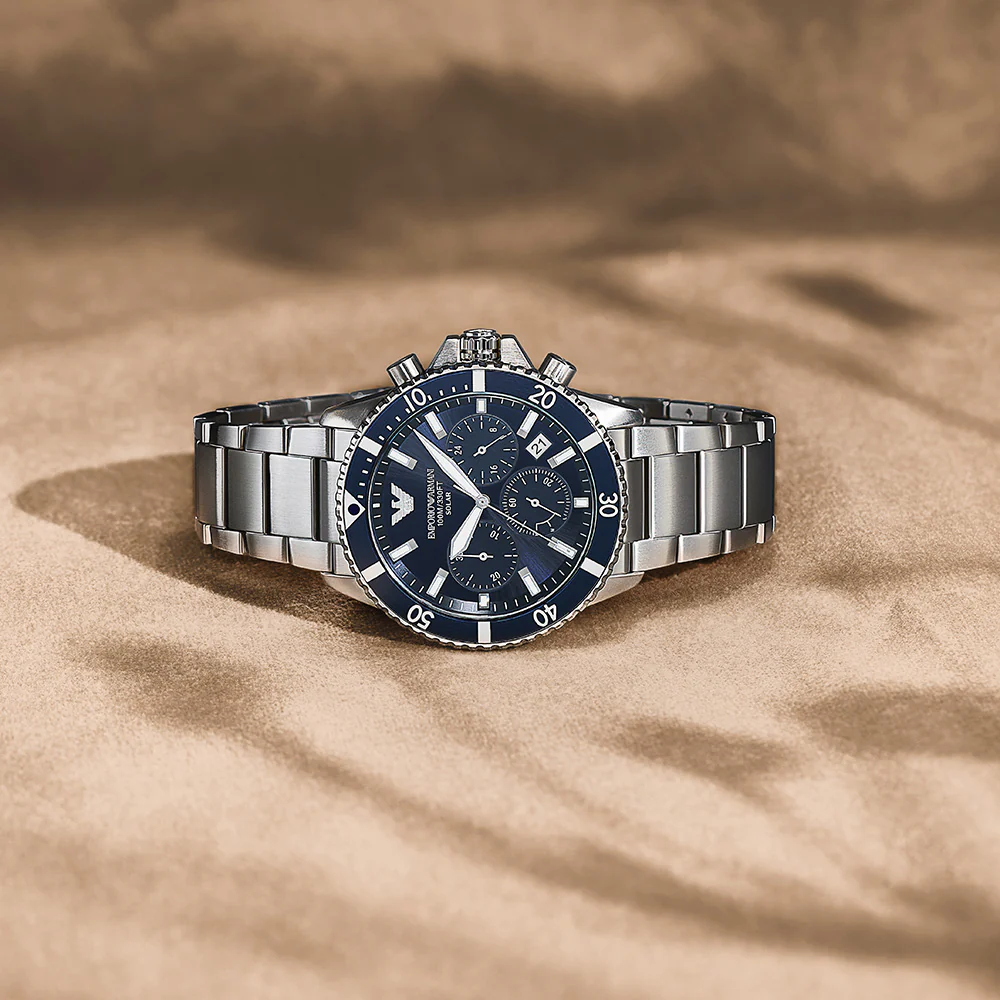 Emporio Armani World Explorer AR11681 Solar Chronograph - Image 5