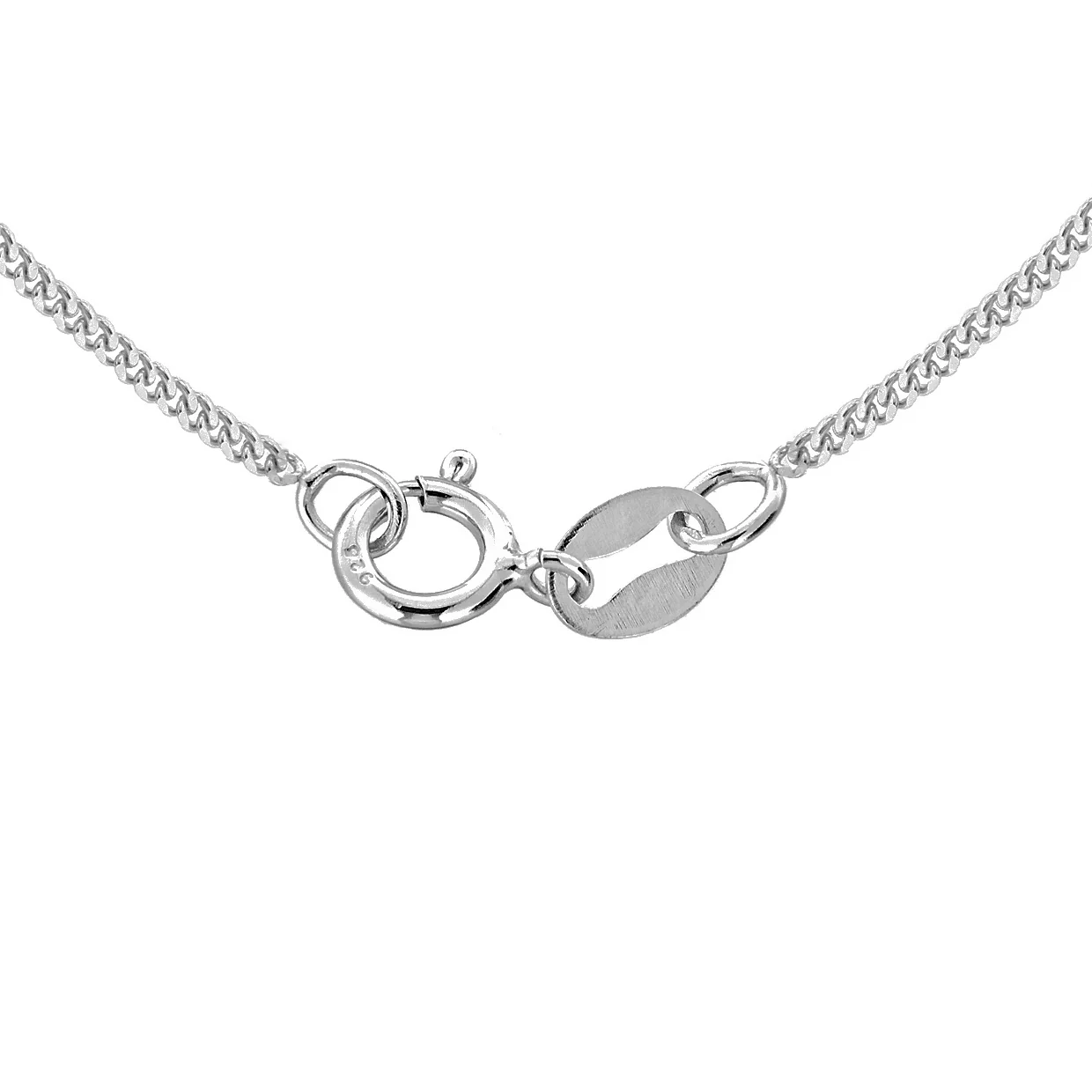 Engravable 12mm Disc Pendant in Sterling Silver - Image 3