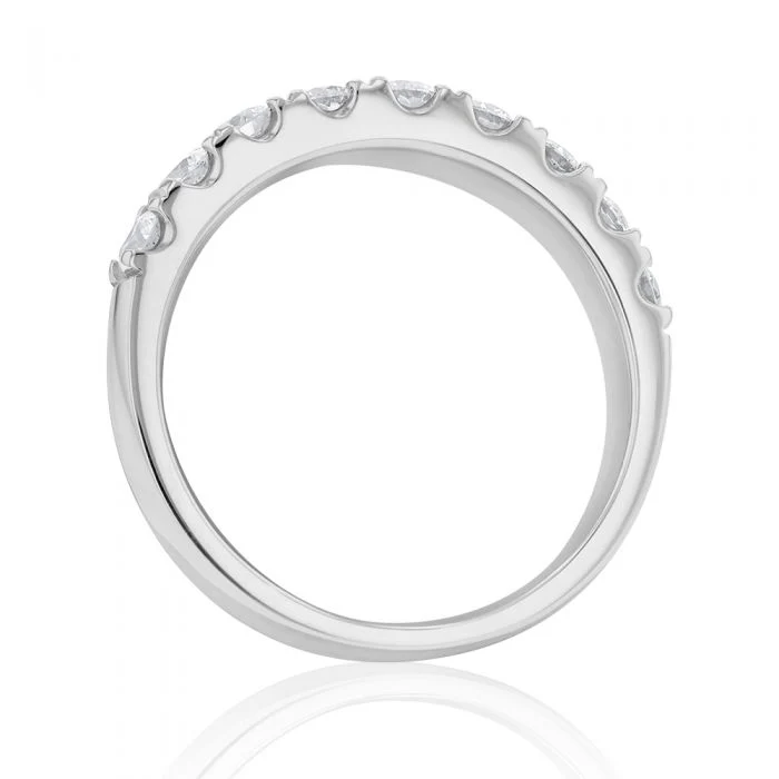 Flawless Cut Platinum 3/4 Carat Diamond Eternity Band - Image 2