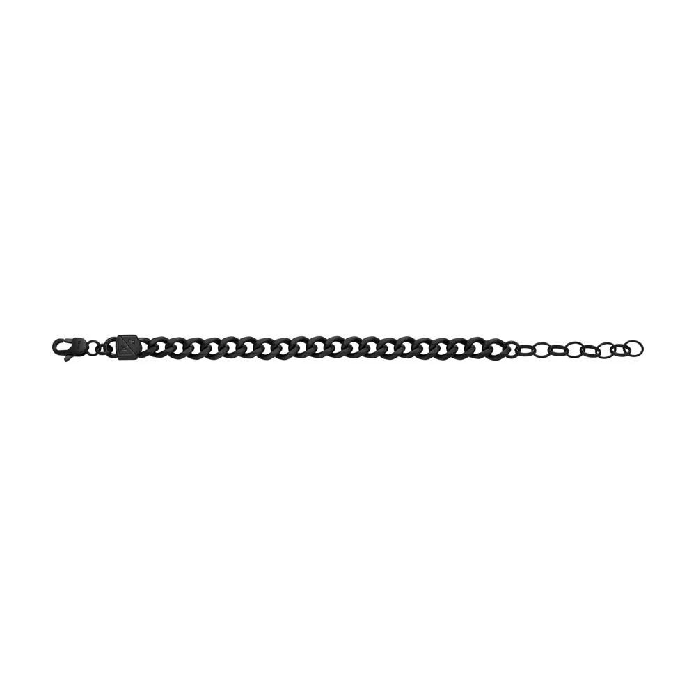 Fossil Black Stainless Steel Jewelry Bold Black 16.5+5cm Bracelet - Image 6