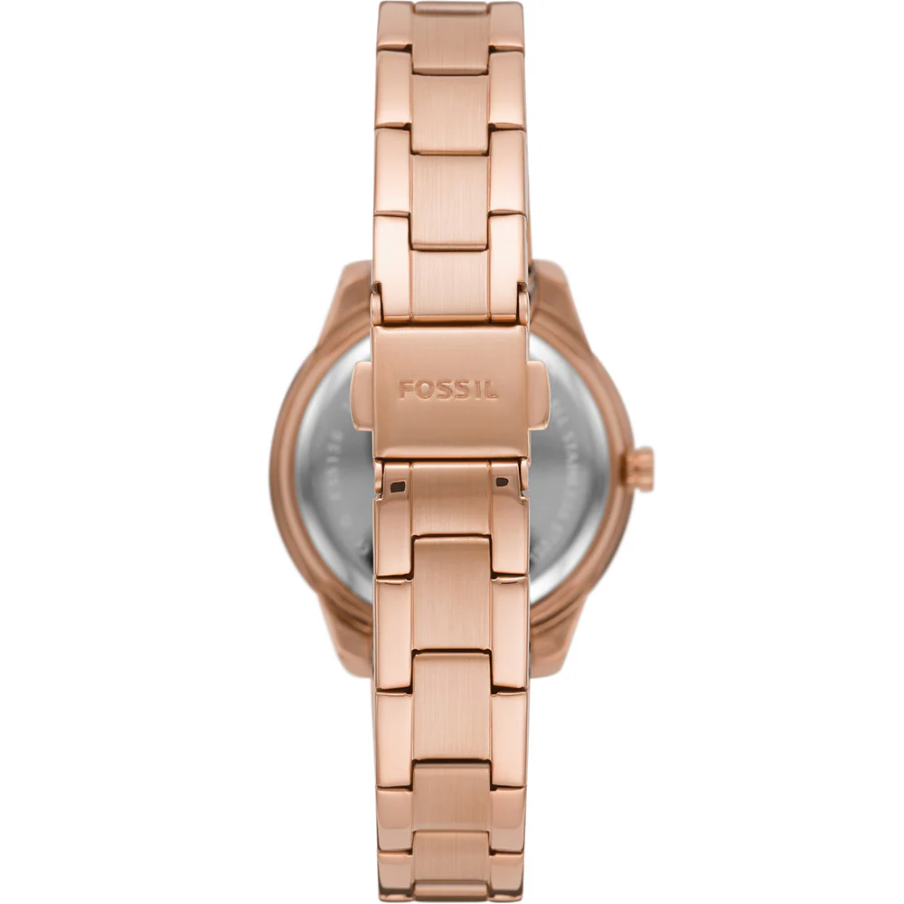 Fossil ES5136 Mini Stella Stone Set Rose Tone Watch - Image 2