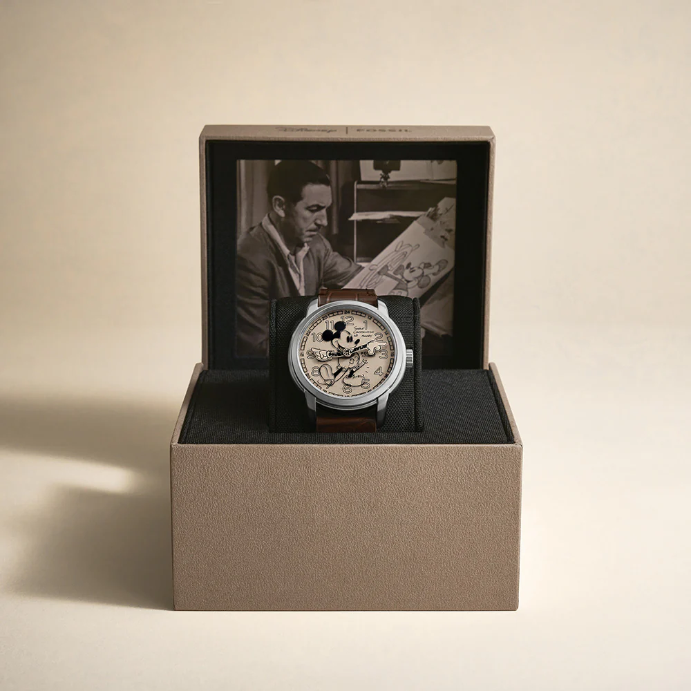 Fossil LE1185 Sketchbook Mickey Heritage Automatic 100th Disney Anniversary - Image 10