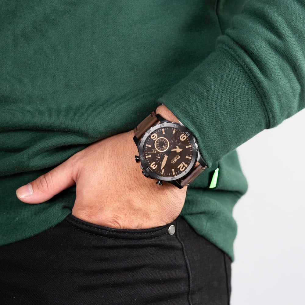 Fossil Nate JR1487 Chronograph - Image 2