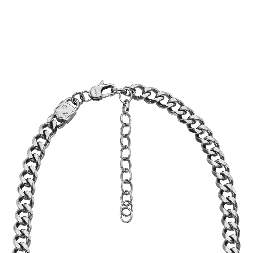 Fossil Stainless Steel Bold 48+8cm Chain - Image 4