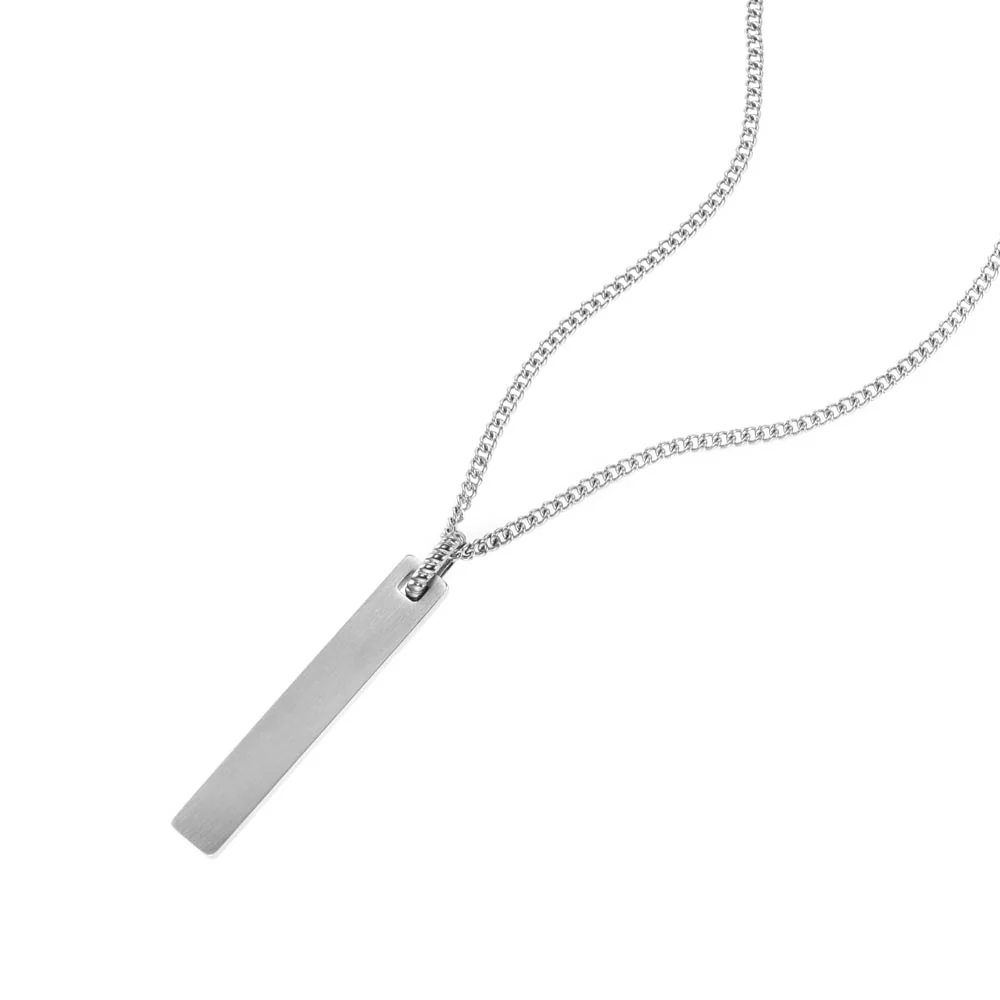Fossil Stainless Steel Drew Pendant with Chain - Image 3