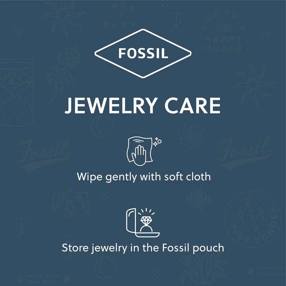 Fossil Stainless Steel Harlow Textured 22cm Bracelet - Image 6