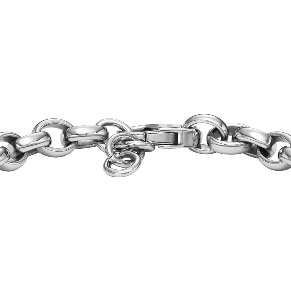 Fossil Stainless Steel Harlow Textured 22cm Bracelet - Image 9