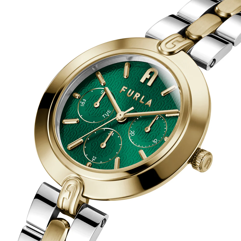 Furla WW00030008L4 Logo Link Two Tone Womens Watch - Image 4