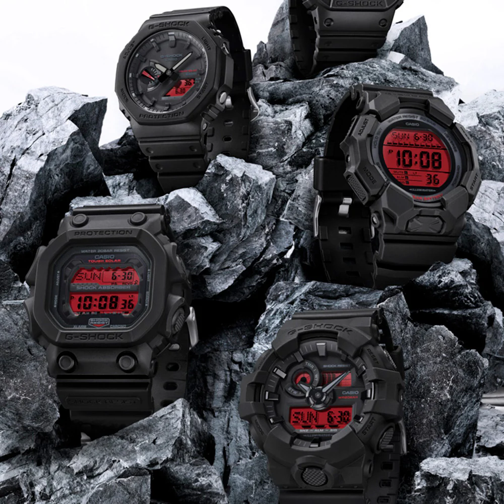 G-Shock Black & Red DW5600BBR-1D - Image 5