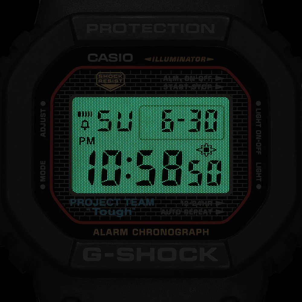 G-Shock DW5040PG-1 40th Anniversary "Tough" Digital Mens Watch - Image 7