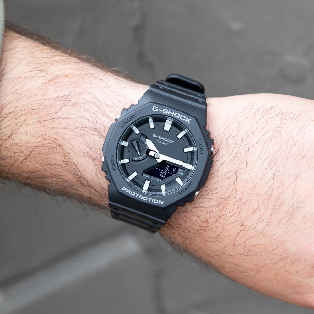 G-Shock GA2100-1A Black 'CasiOak' - Image 8