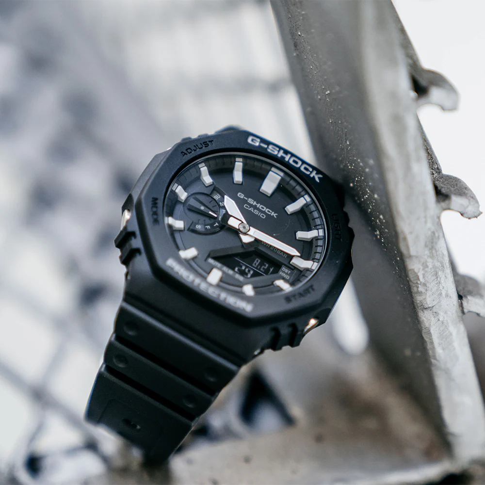 G-Shock GA2100-1A Black 'CasiOak' - Image 9