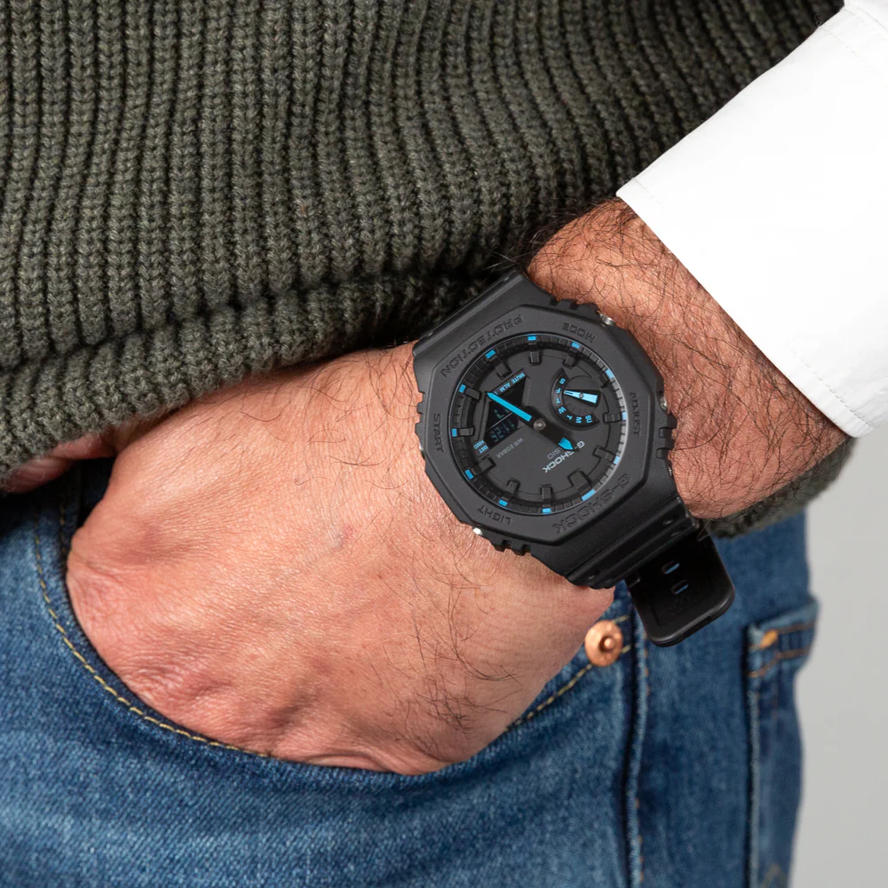 G-Shock GA2100-1A2 Neon Accent Series 'CasiOak' - Image 6
