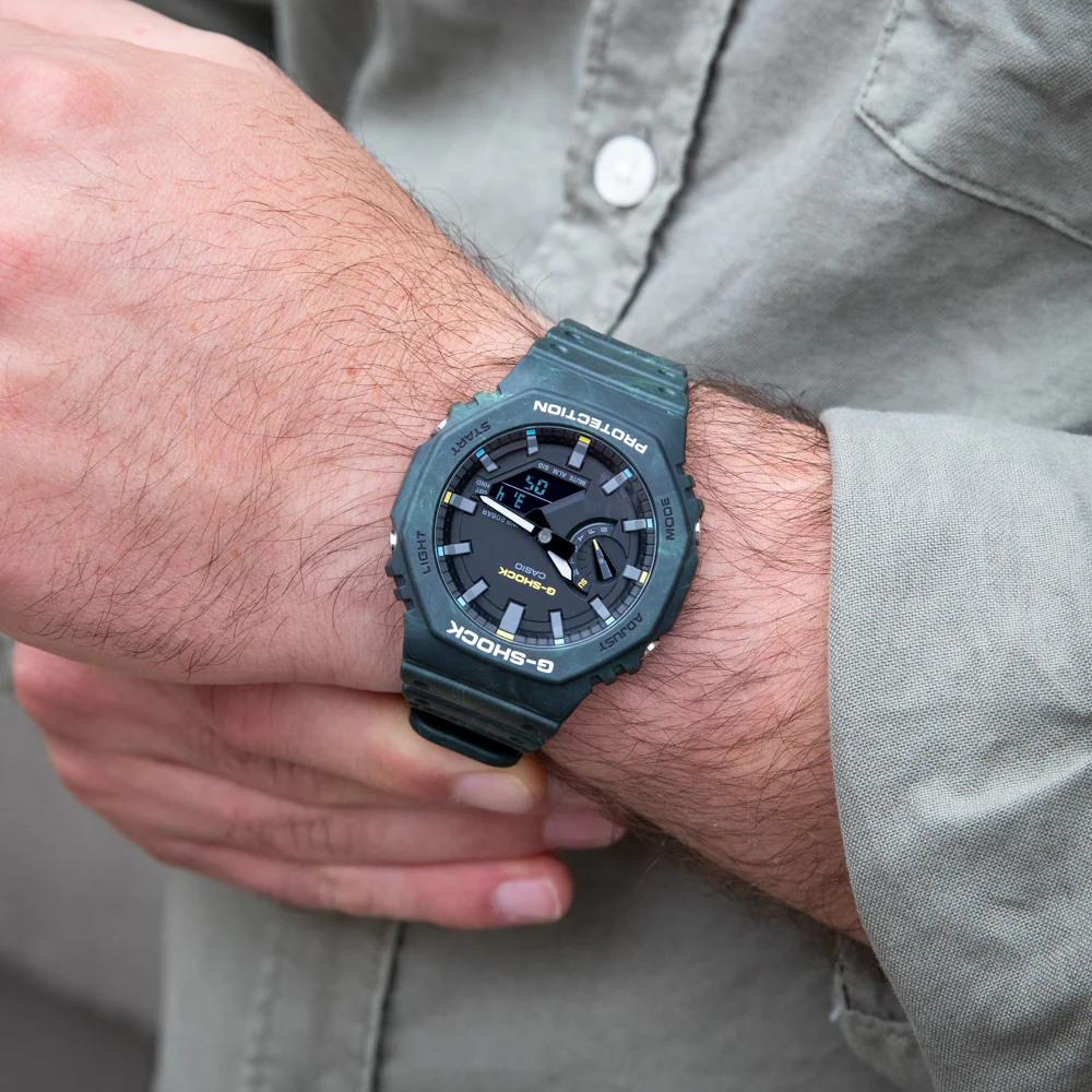 G-Shock GA2100FR-3A 'CasiOak' Mystic Forest Series International Edition - Image 2