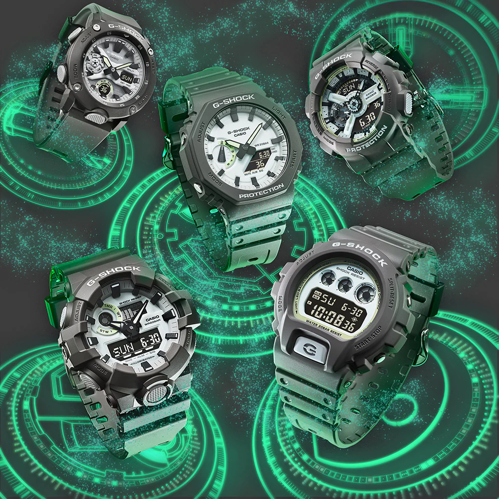 G-Shock GA2100HD-8A Hidden Glow Watch - Image 5