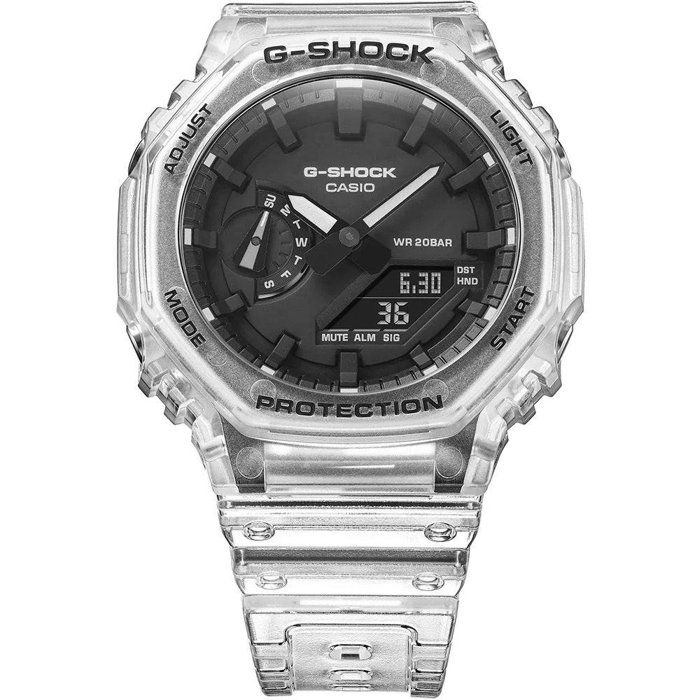 G-Shock GA2100SKE-7A 'CasiOak' Transparent Series - Image 2