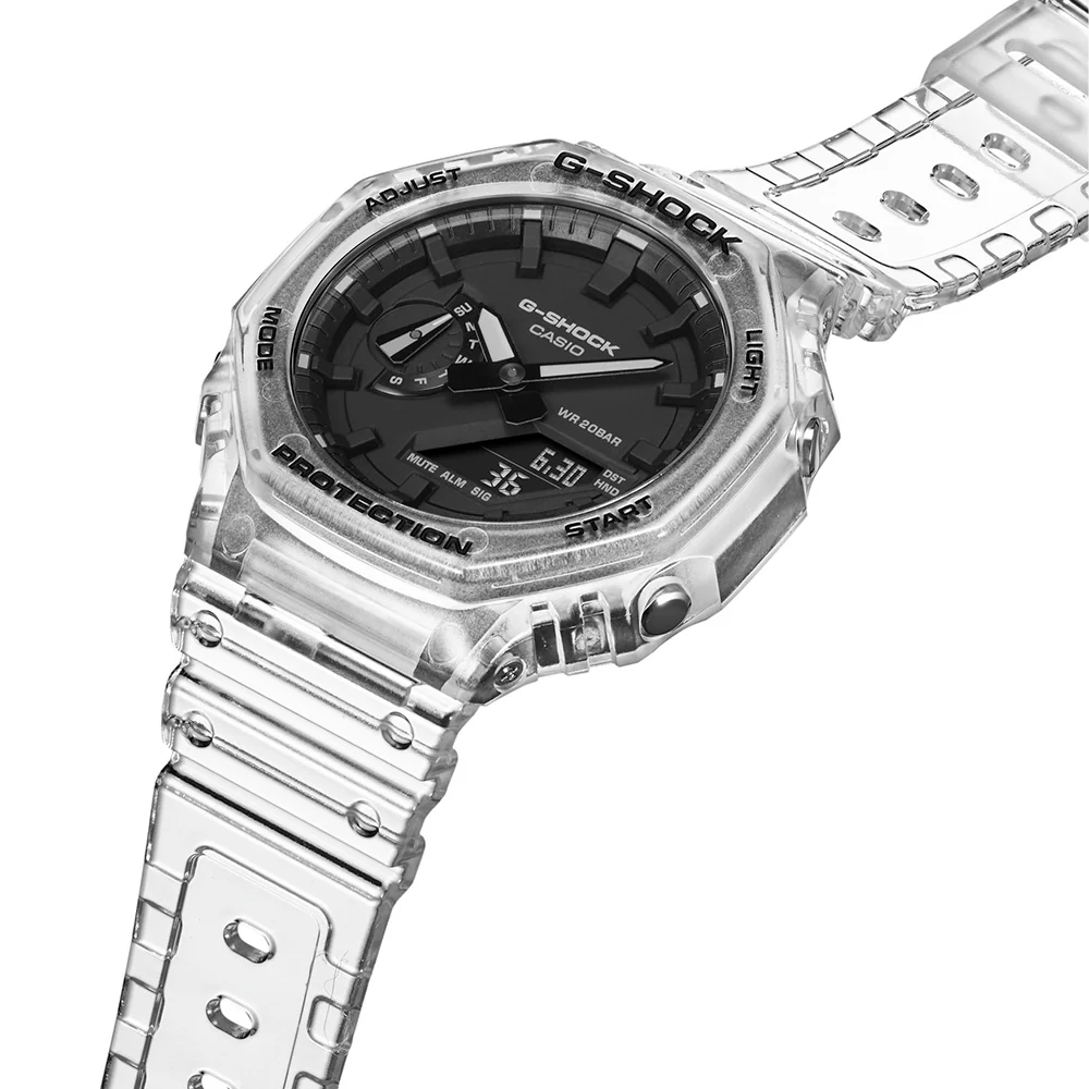 G-Shock GA2100SKE-7A 'CasiOak' Transparent Series - Image 5