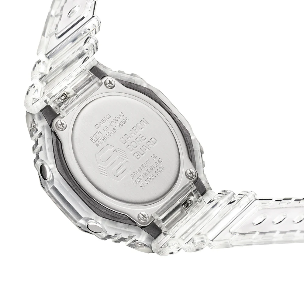 G-Shock GA2100SKE-7A 'CasiOak' Transparent Series - Image 6