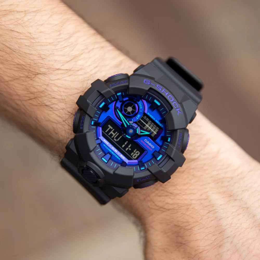 G-Shock GA700VB-1A Virtual Blue Series - Image 3