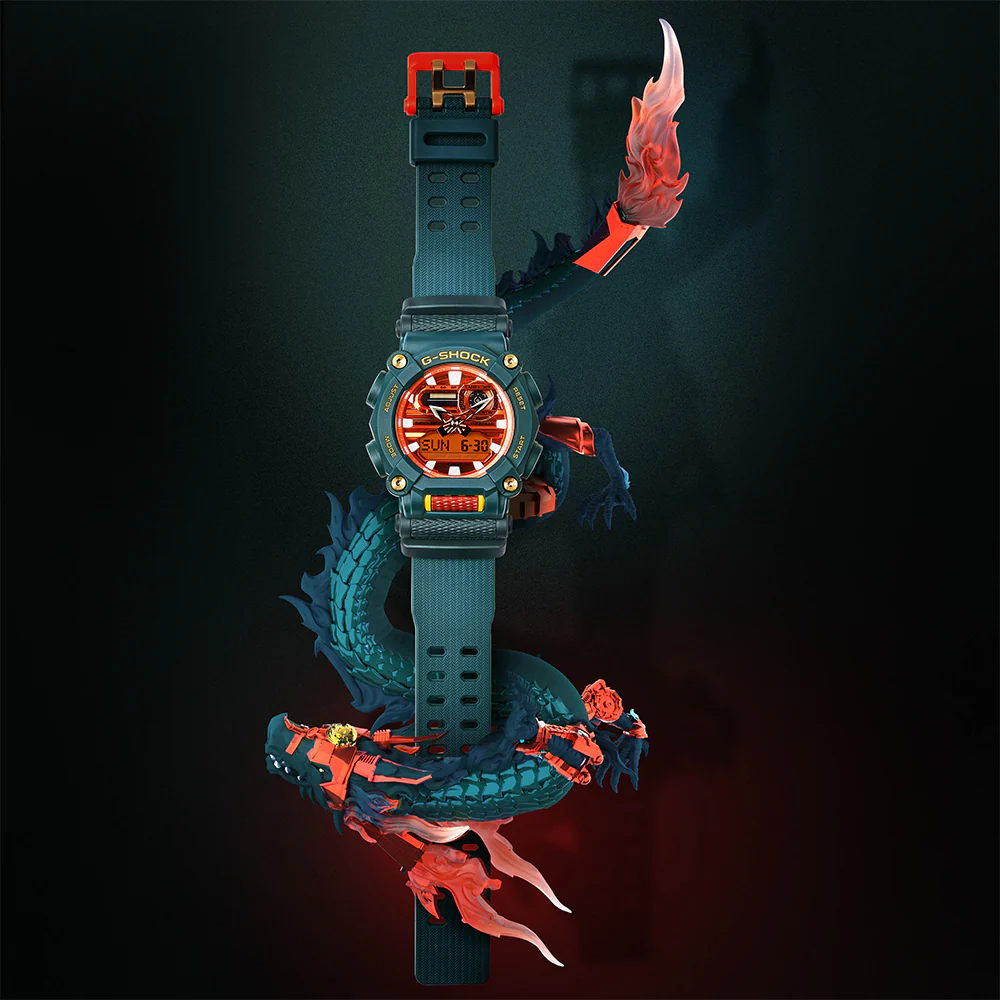 G-Shock GA900DBR-3 Far East Pop Street Series - Image 3