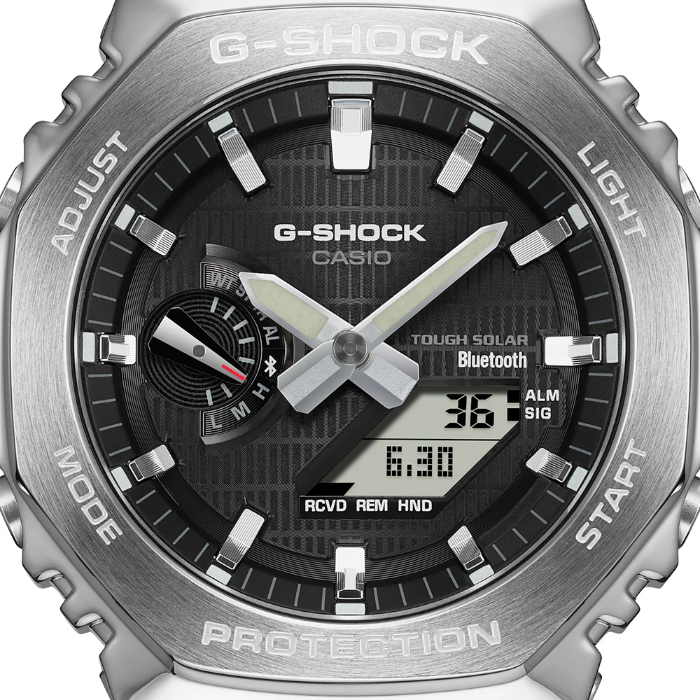 G-Shock GBM2100-1A Metal Covered Bluetooth 'CasiOak' - Image 5