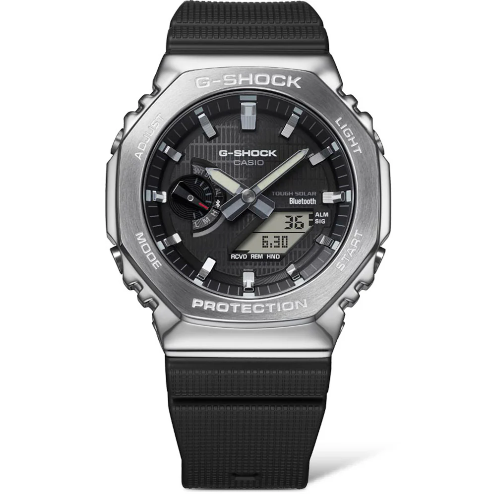 G-Shock GBM2100-1A Metal Covered Bluetooth 'CasiOak' - Image 7