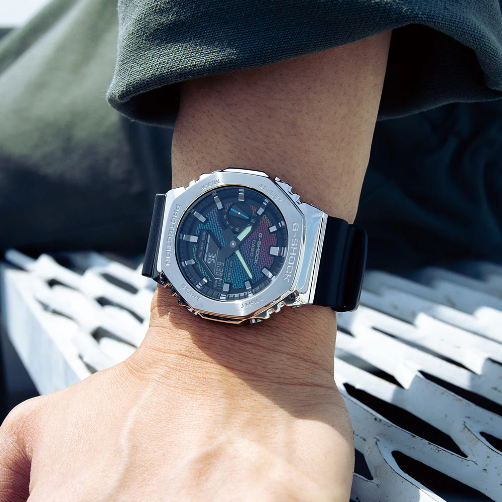G-Shock GM2100RW-1A Rainbow Brick Wall - Image 2