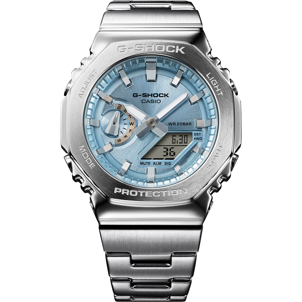 G-Shock GM2110D-2A G-Steel Metal Covered 'CasiOak' - Image 2