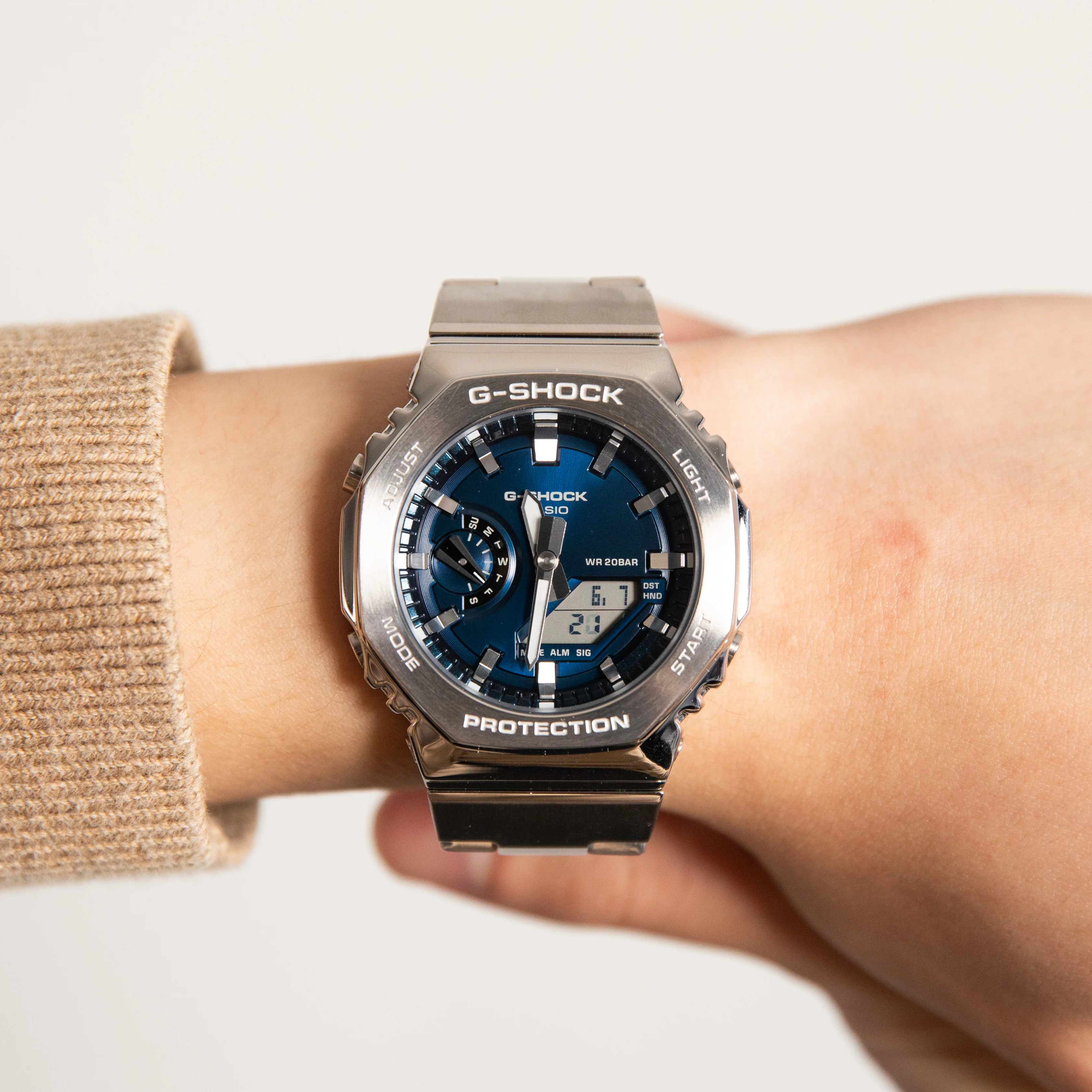 G-Shock GM2110D-2B G-Steel Metal Covered 'CasiOak' - Image 12