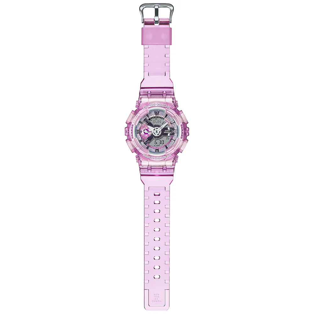 G-Shock GMAS110VW-4A Pink Virtual World Colour Watch - Image 2