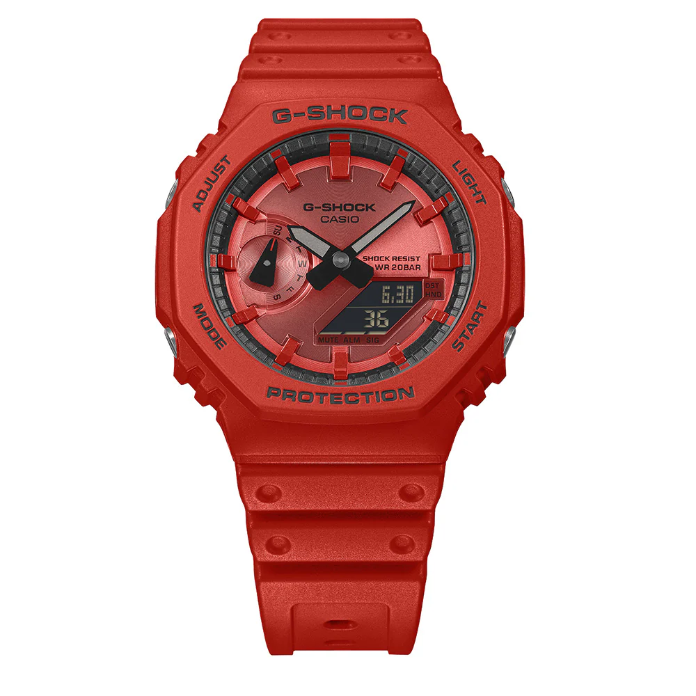 G-Shock Iconic Red GA2100RRB-4A - Image 2