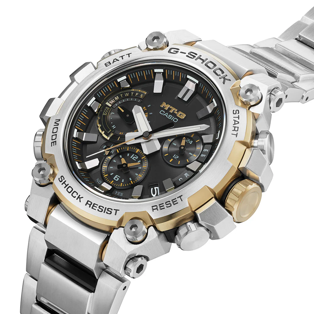 G-Shock MTGB3000D-1A9 Silver and Gold Tone Mens Watch - Image 3