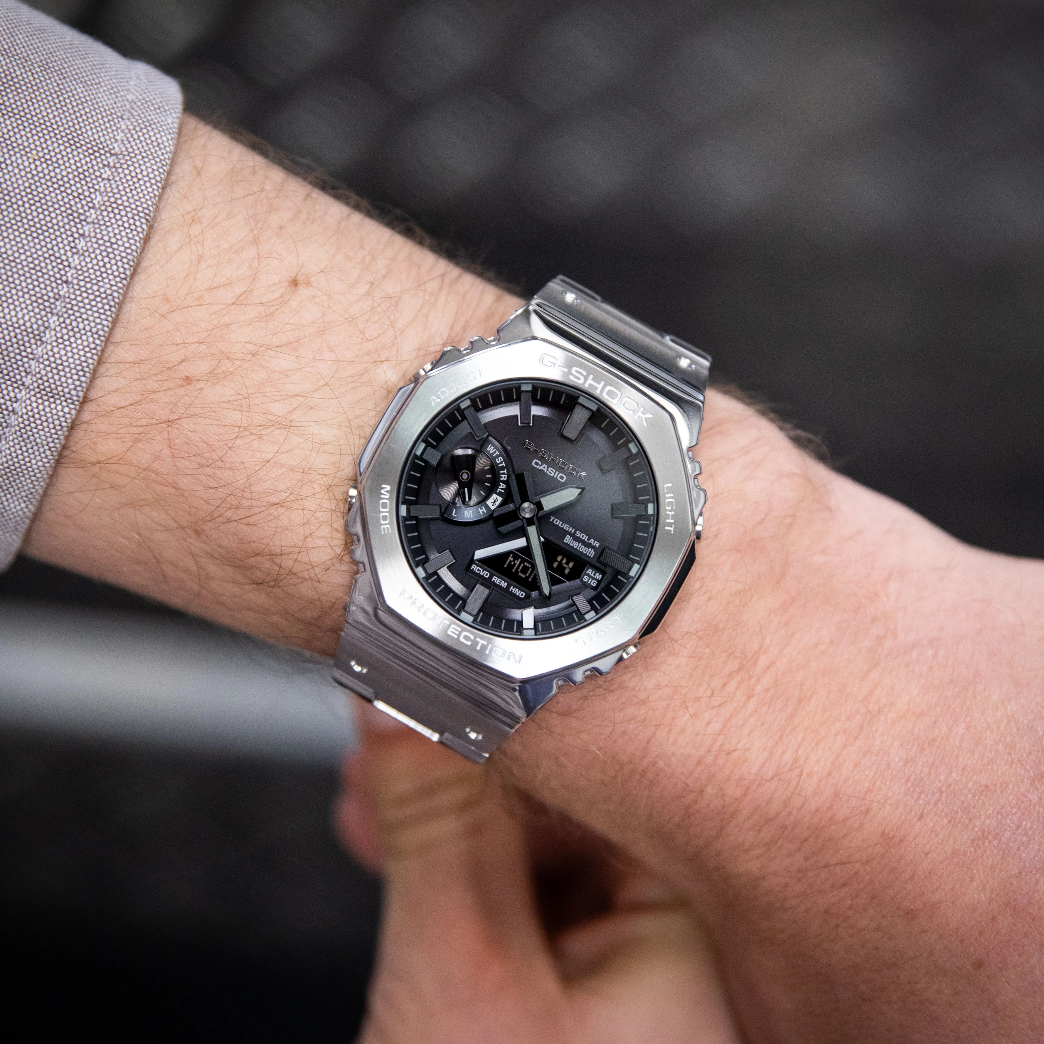 G-Shock Solar Bluetooth GMB2100D-1A Full Metal Watch - Image 7