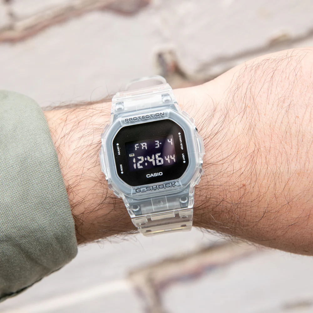 G-Shock Youth DW5600SKE-7 Digital Silver Watch - Image 6