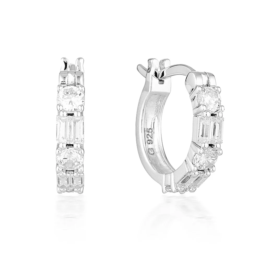 Georgini Sterling Silver Irina Small Hoop Earrings
