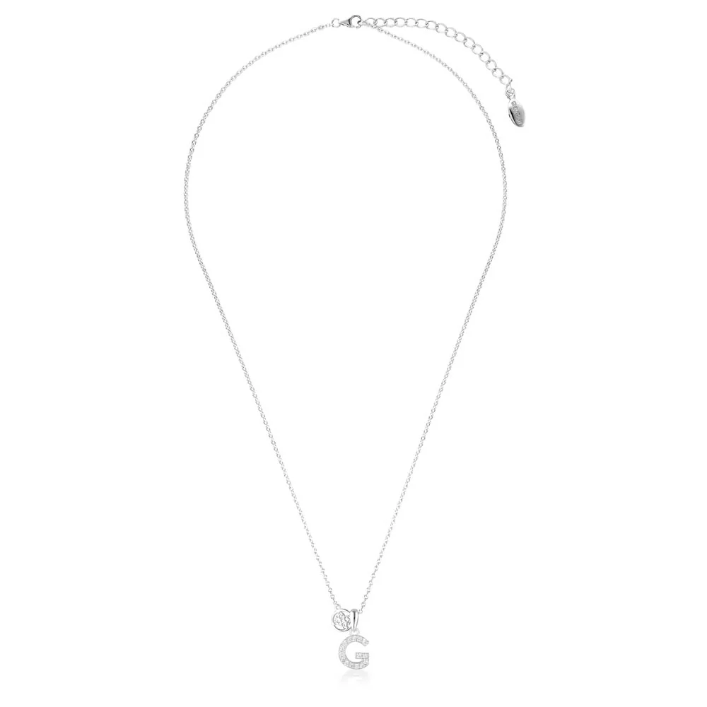 Georgini Sterling Silver Luxury Letters G Pendant On Chain
