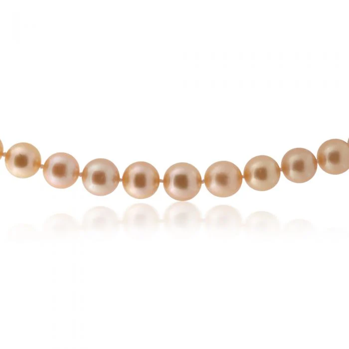Golden South Sea 9-12mm Graduated Pearl 45cm Strand with 9ct Gold Clasp - Image 2