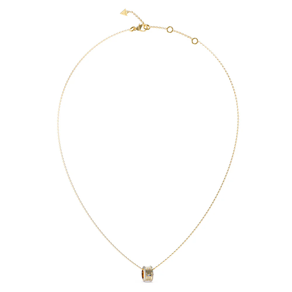 Guess Cable Circle Necklace