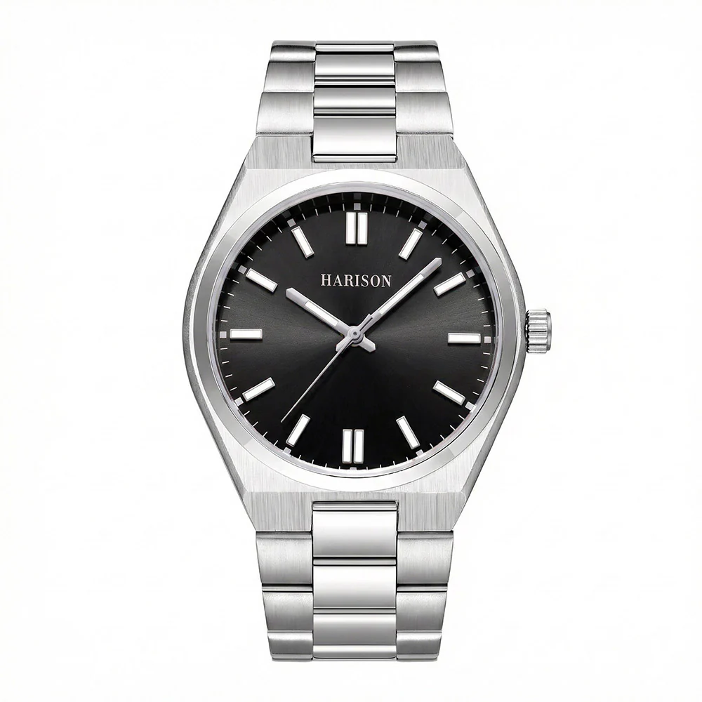 Harison Cruz XM571-B 42mm Stainless Steel