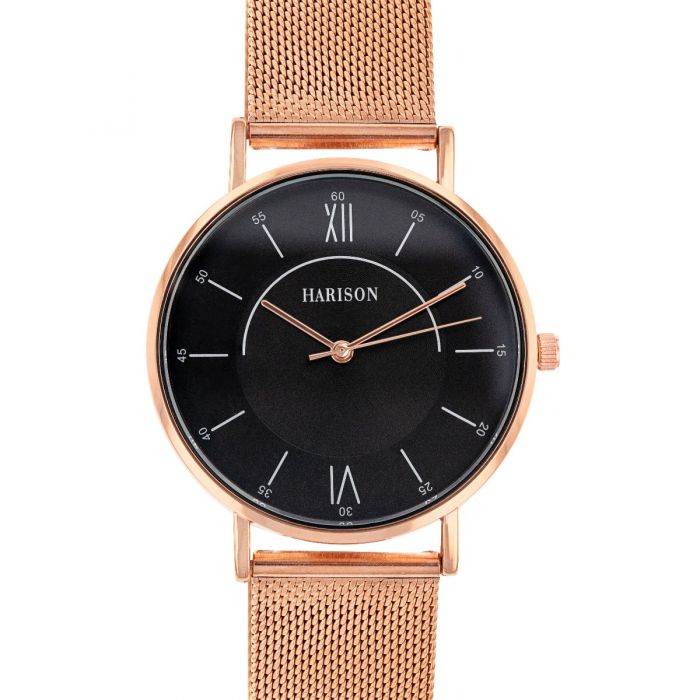 Harison Rose Gold Tone Men's Watch