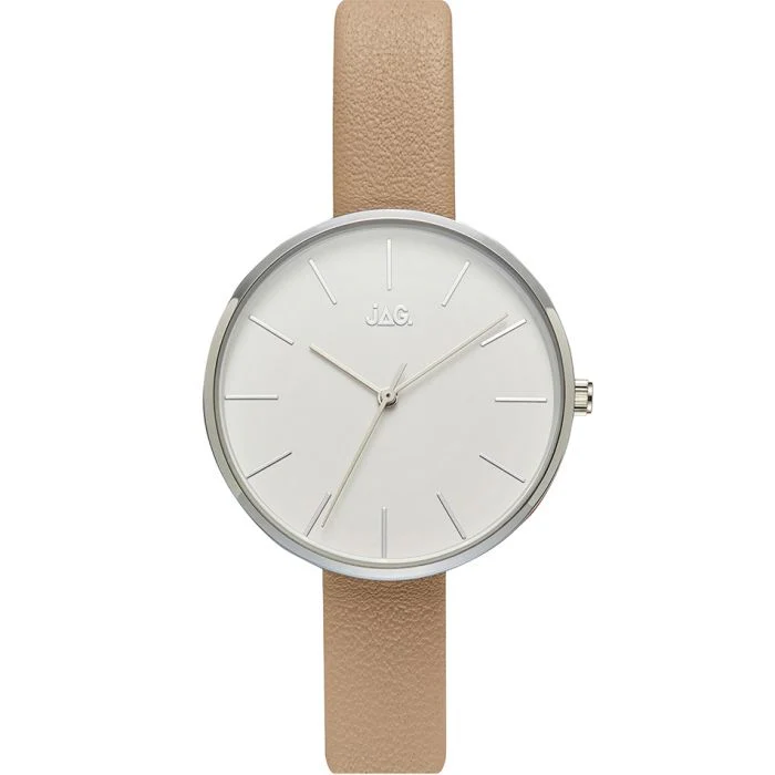 Jag Julia J2253 Nude Leather Womens Watch - Image 2