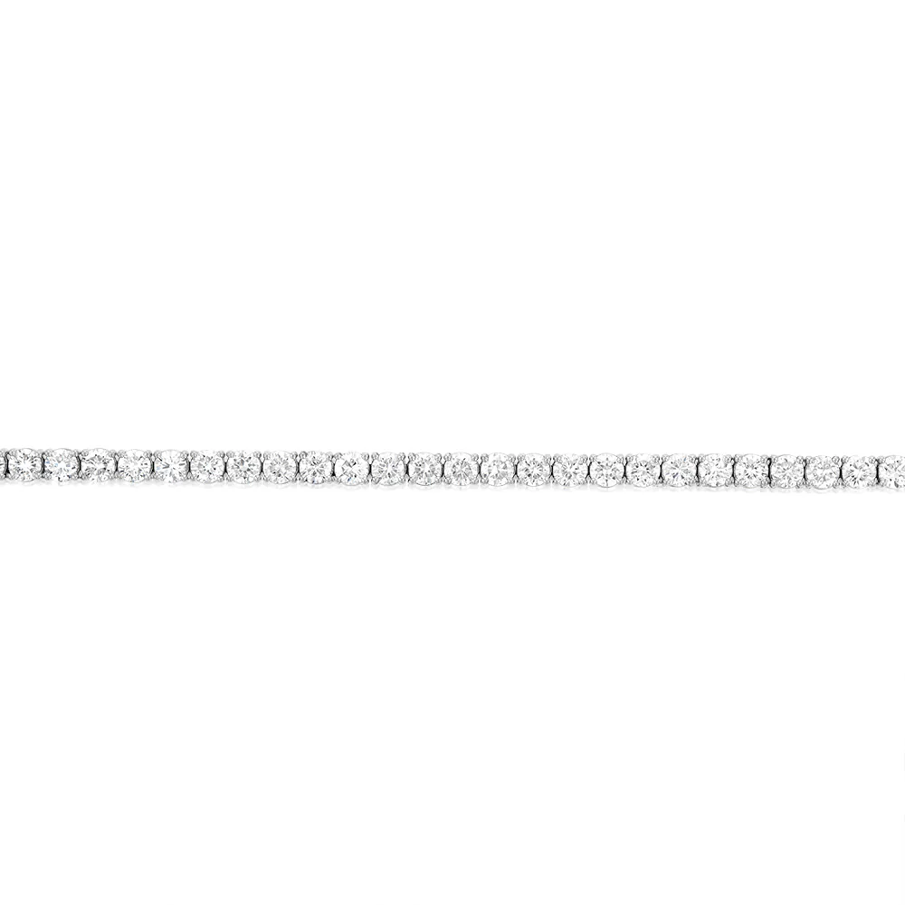 Luminesce Lab Grown 3 Carat Diamond Tennis Bracelet in 9ct Yellow Gold - Image 3