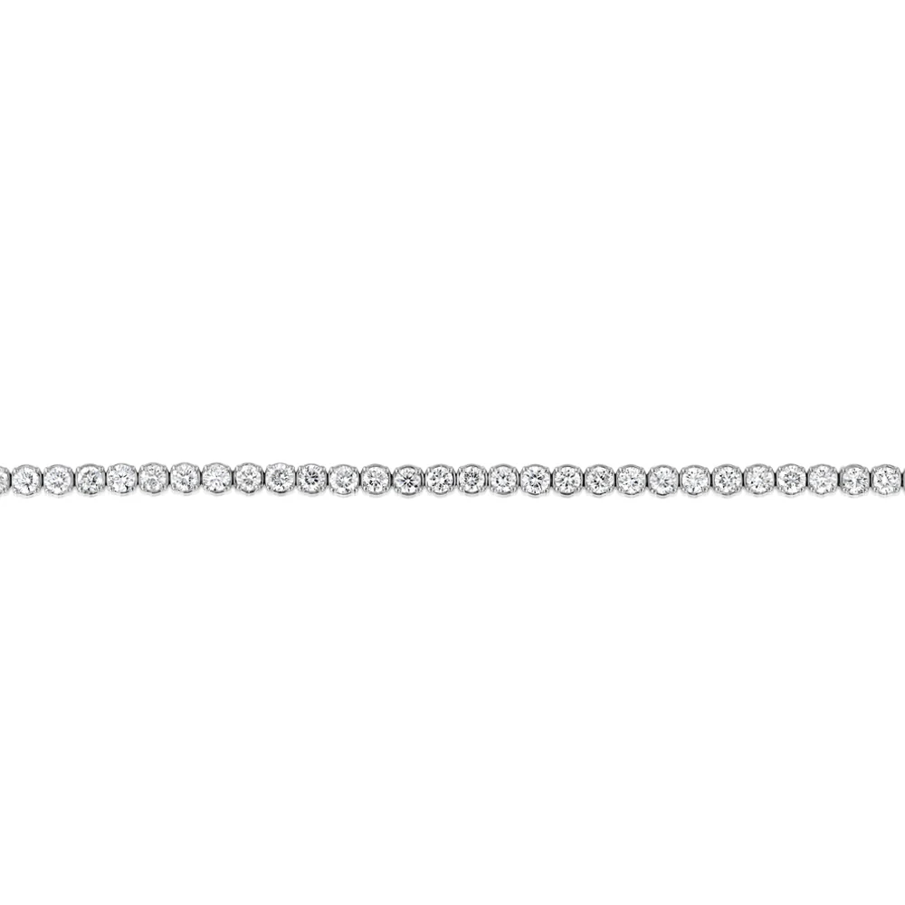 Luminesce Lab Grown 3 Carat Diamond Tennis Bracelet in Platinum - Image 3