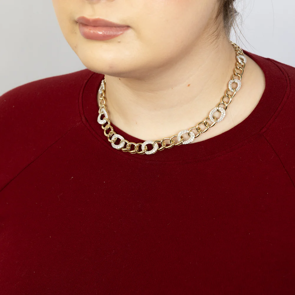 Luminesce Lab Grown 4.5 Carat Diamond Necklace in 9ct Yellow Gold - Image 3